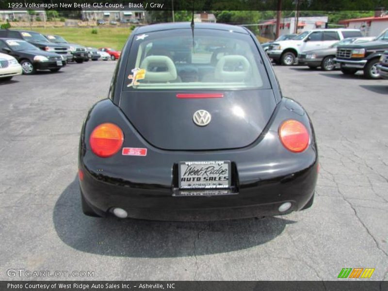 Black / Gray 1999 Volkswagen New Beetle GLS Coupe