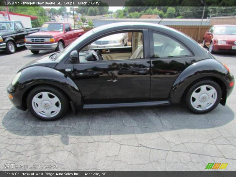 Black / Gray 1999 Volkswagen New Beetle GLS Coupe