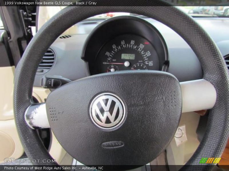 Black / Gray 1999 Volkswagen New Beetle GLS Coupe
