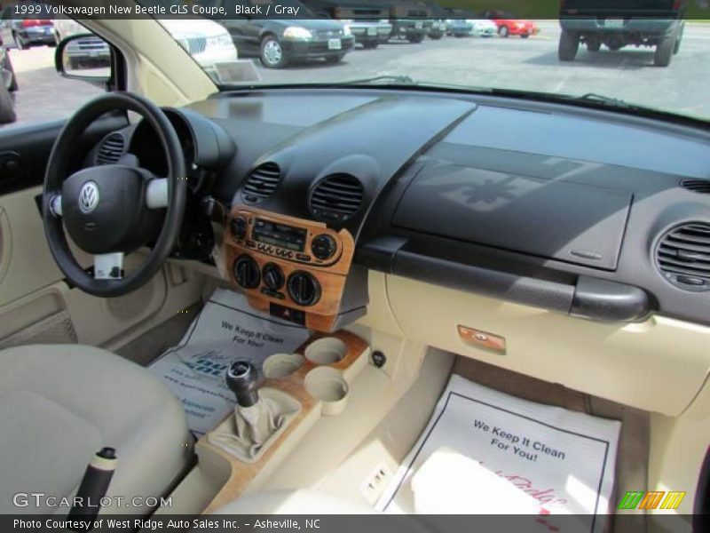 Black / Gray 1999 Volkswagen New Beetle GLS Coupe