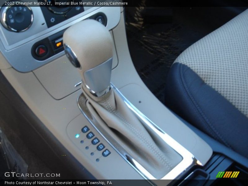 Imperial Blue Metallic / Cocoa/Cashmere 2012 Chevrolet Malibu LT