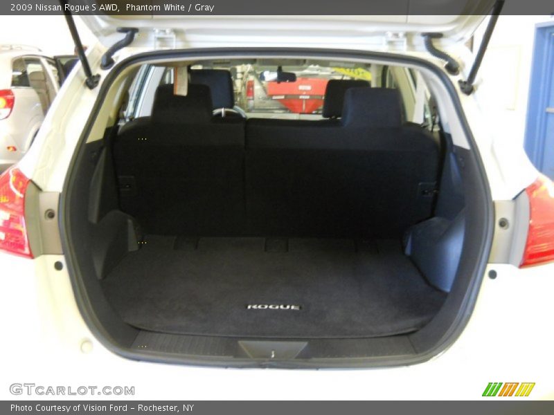 Phantom White / Gray 2009 Nissan Rogue S AWD