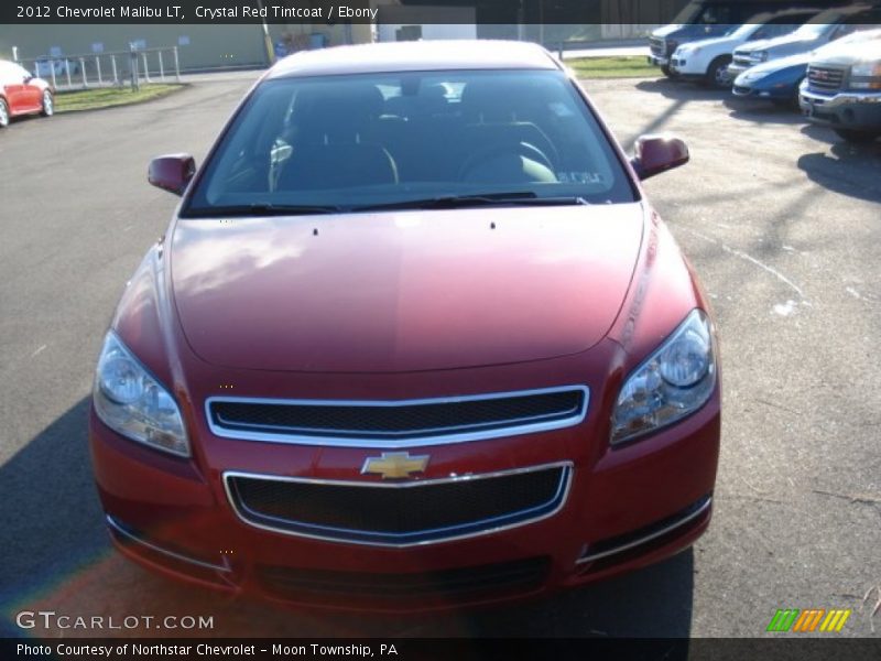 Crystal Red Tintcoat / Ebony 2012 Chevrolet Malibu LT