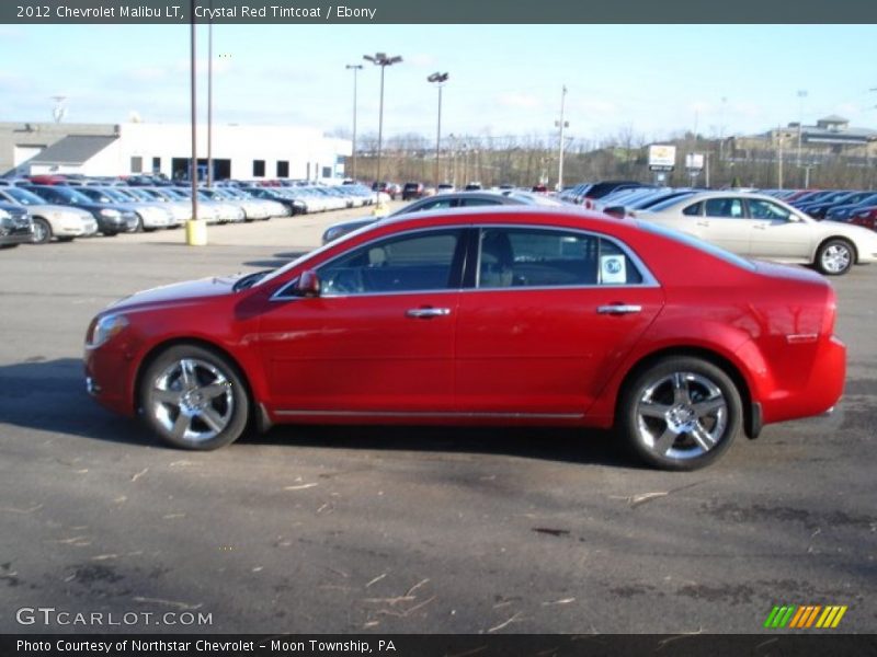 Crystal Red Tintcoat / Ebony 2012 Chevrolet Malibu LT