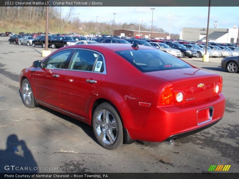 Crystal Red Tintcoat / Ebony 2012 Chevrolet Malibu LT