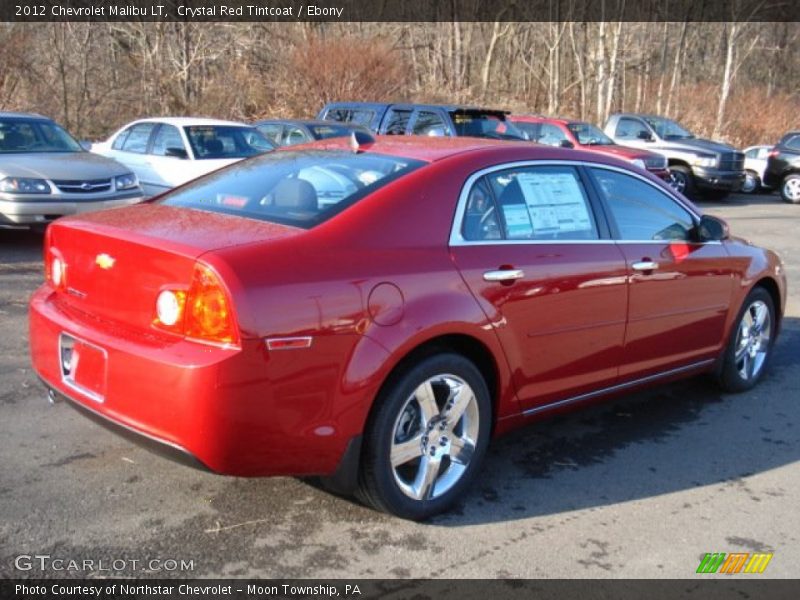 Crystal Red Tintcoat / Ebony 2012 Chevrolet Malibu LT