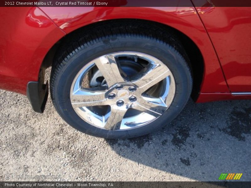Crystal Red Tintcoat / Ebony 2012 Chevrolet Malibu LT
