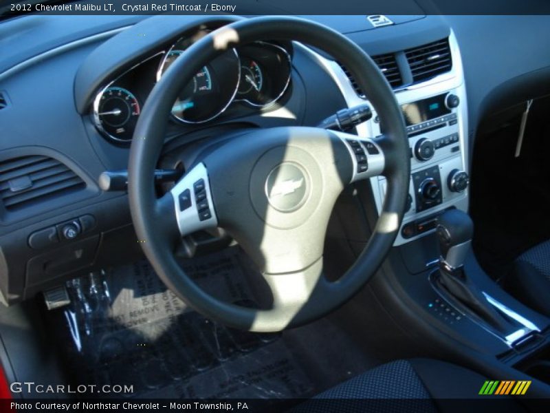Crystal Red Tintcoat / Ebony 2012 Chevrolet Malibu LT