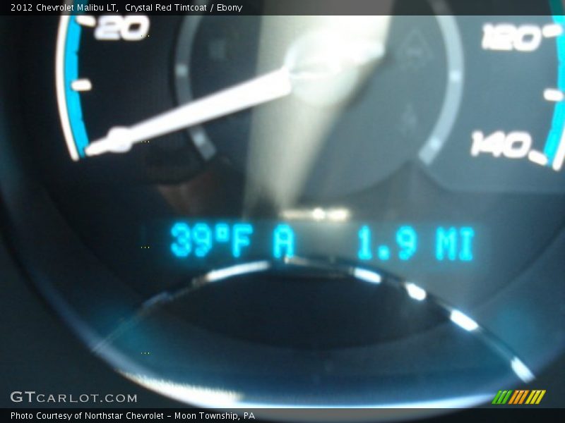 Crystal Red Tintcoat / Ebony 2012 Chevrolet Malibu LT