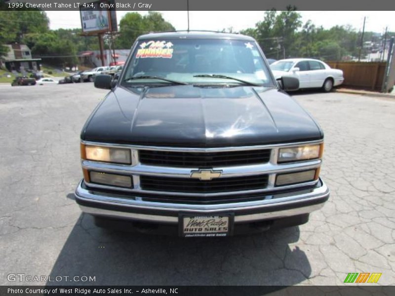 Onyx Black / Gray 1999 Chevrolet Tahoe LT 4x4