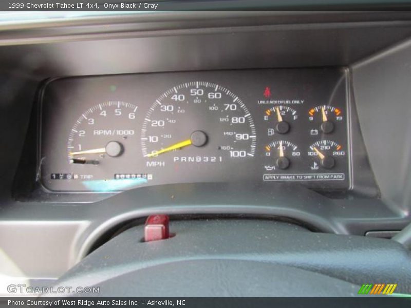 Onyx Black / Gray 1999 Chevrolet Tahoe LT 4x4