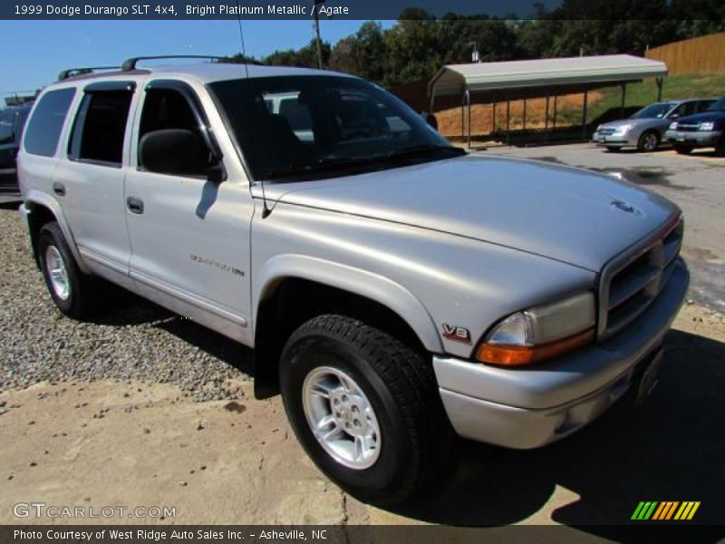 Bright Platinum Metallic / Agate 1999 Dodge Durango SLT 4x4