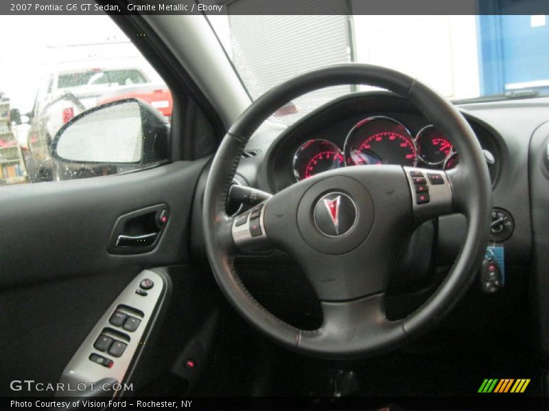 Granite Metallic / Ebony 2007 Pontiac G6 GT Sedan