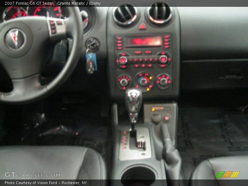 Granite Metallic / Ebony 2007 Pontiac G6 GT Sedan