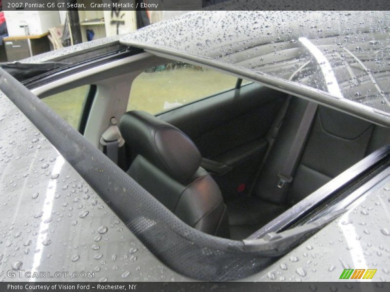 Granite Metallic / Ebony 2007 Pontiac G6 GT Sedan