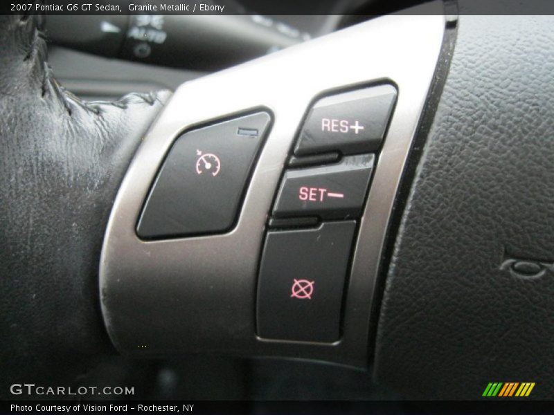 Granite Metallic / Ebony 2007 Pontiac G6 GT Sedan