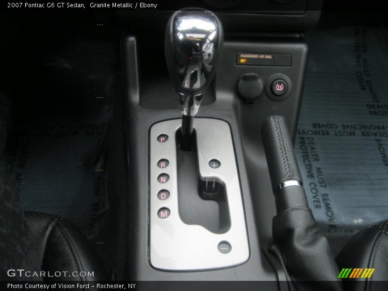  2007 G6 GT Sedan 4 Speed Automatic Shifter