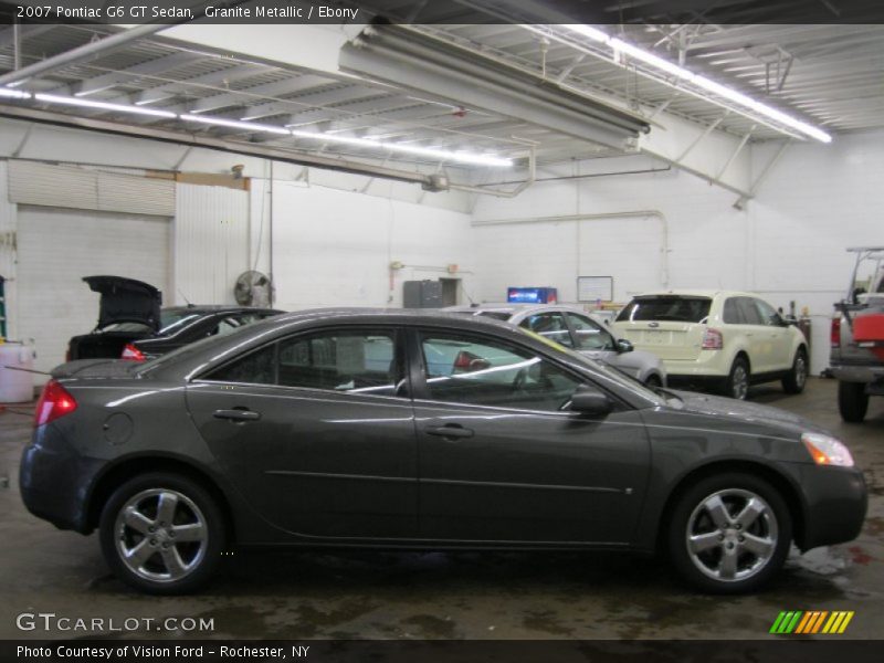 Granite Metallic / Ebony 2007 Pontiac G6 GT Sedan