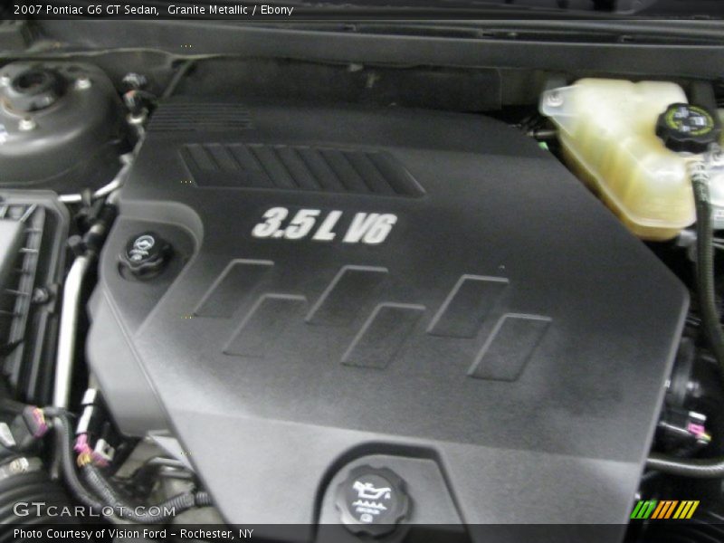 Granite Metallic / Ebony 2007 Pontiac G6 GT Sedan
