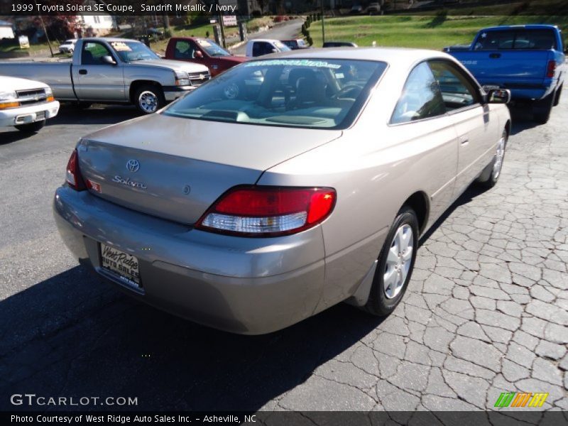 Sandrift Metallic / Ivory 1999 Toyota Solara SE Coupe