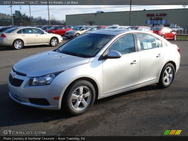 Silver Ice Metallic / Jet Black 2012 Chevrolet Cruze LT