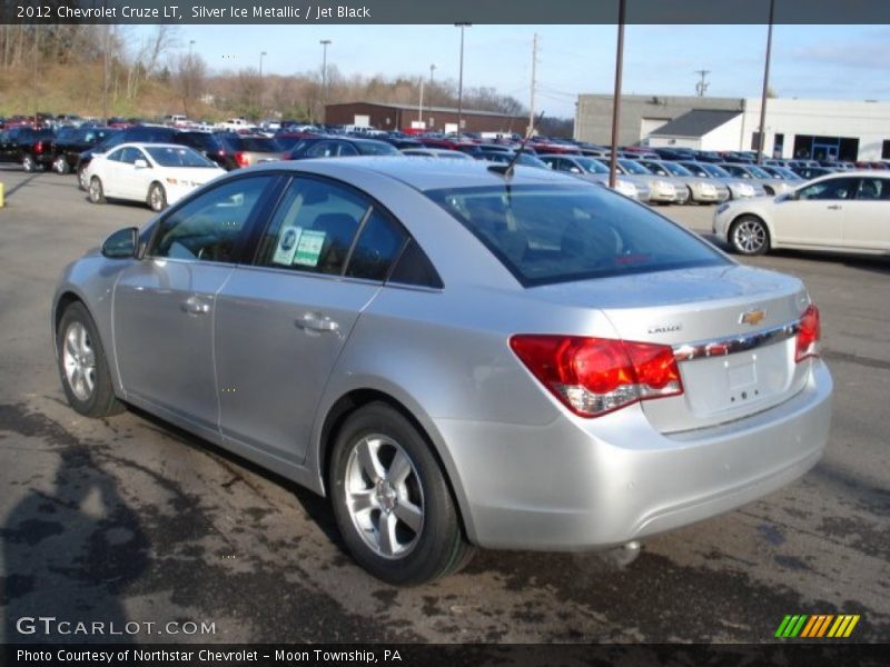 Silver Ice Metallic / Jet Black 2012 Chevrolet Cruze LT