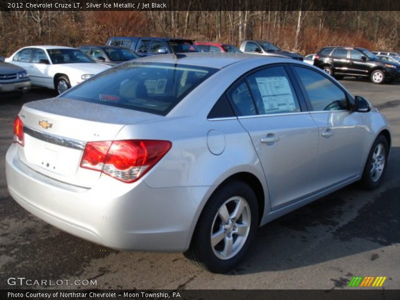 Silver Ice Metallic / Jet Black 2012 Chevrolet Cruze LT