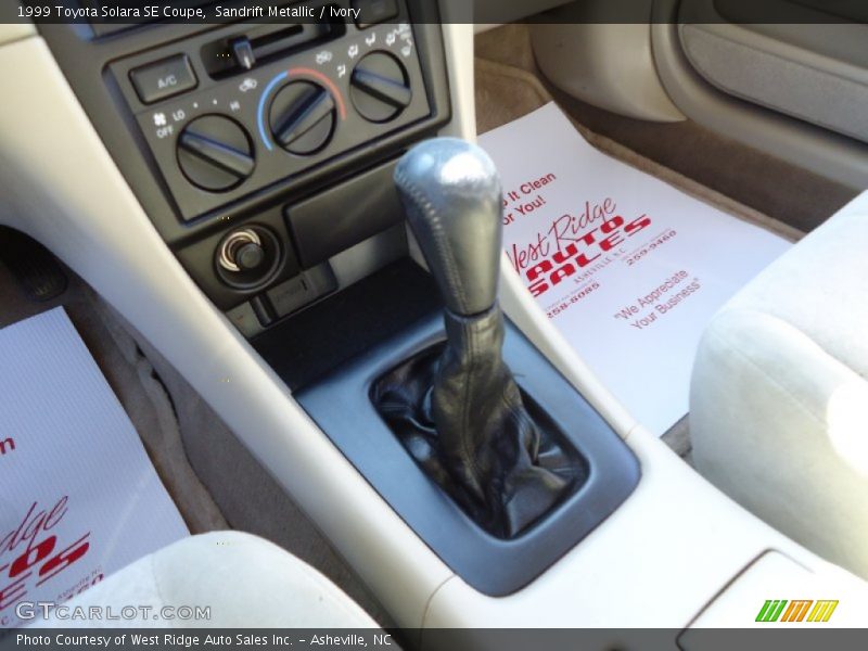 Sandrift Metallic / Ivory 1999 Toyota Solara SE Coupe