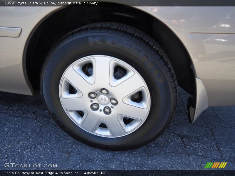 Sandrift Metallic / Ivory 1999 Toyota Solara SE Coupe