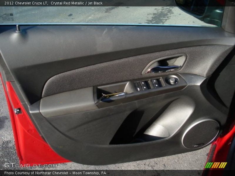 Crystal Red Metallic / Jet Black 2012 Chevrolet Cruze LT