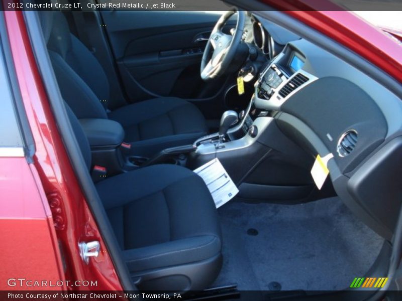 Crystal Red Metallic / Jet Black 2012 Chevrolet Cruze LT