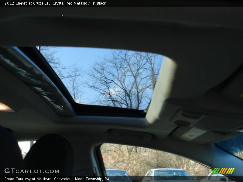 Crystal Red Metallic / Jet Black 2012 Chevrolet Cruze LT