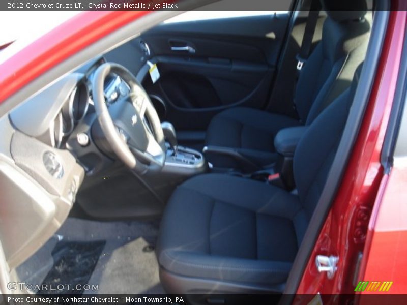 Crystal Red Metallic / Jet Black 2012 Chevrolet Cruze LT