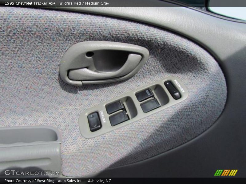 Controls of 1999 Tracker 4x4