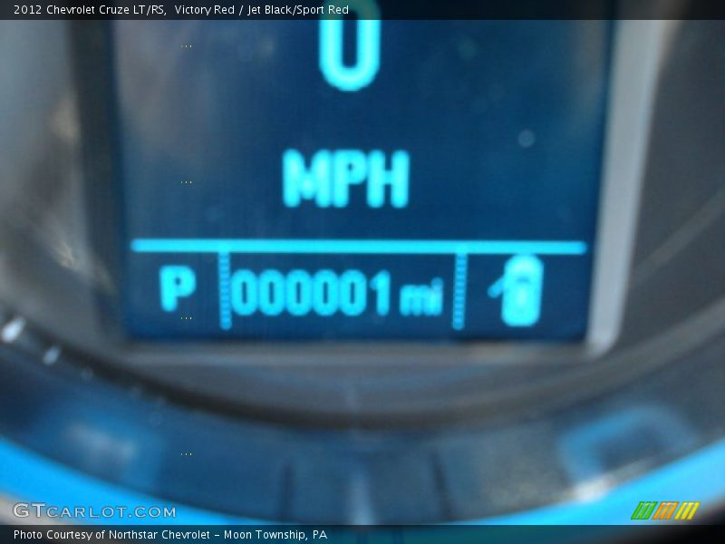 Victory Red / Jet Black/Sport Red 2012 Chevrolet Cruze LT/RS