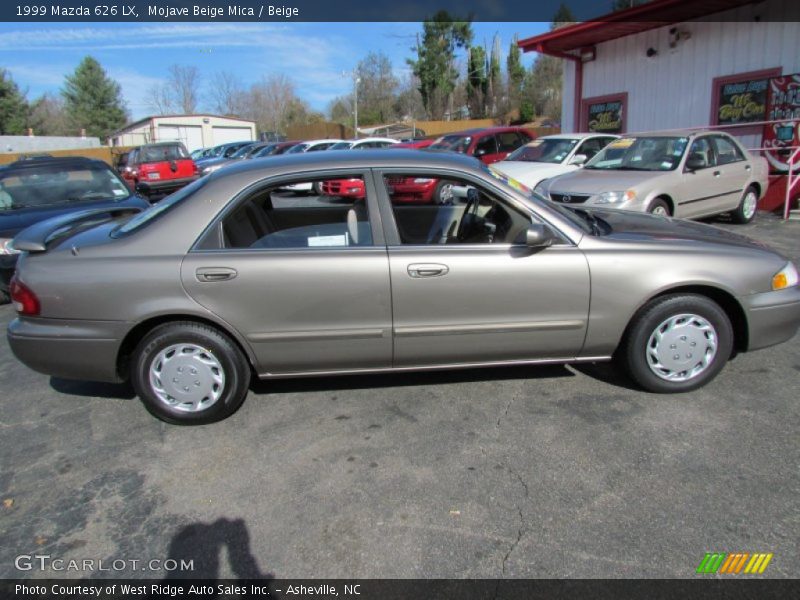 Mojave Beige Mica / Beige 1999 Mazda 626 LX