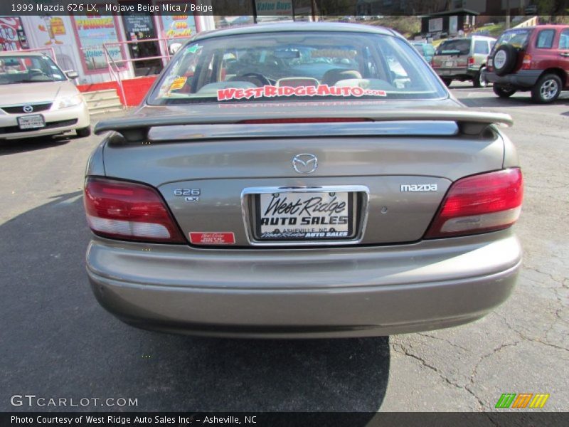 Mojave Beige Mica / Beige 1999 Mazda 626 LX