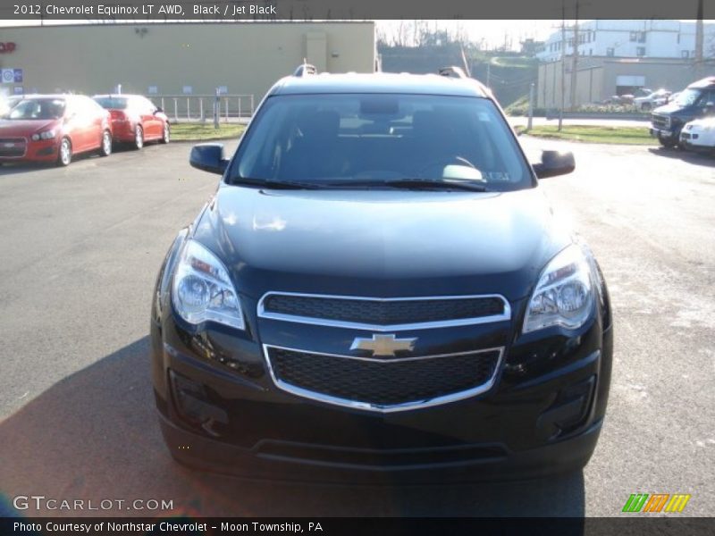 Black / Jet Black 2012 Chevrolet Equinox LT AWD