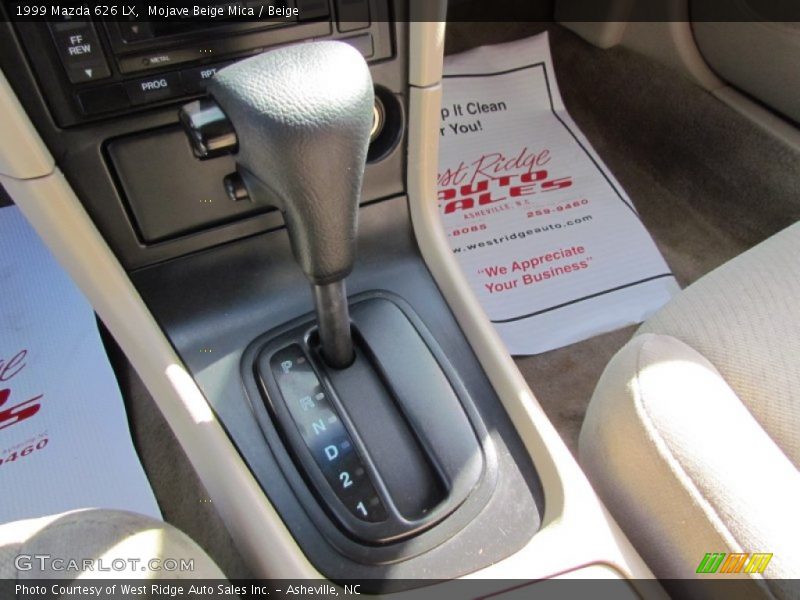 Mojave Beige Mica / Beige 1999 Mazda 626 LX