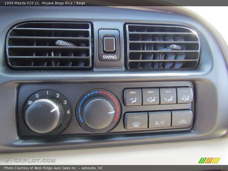 Mojave Beige Mica / Beige 1999 Mazda 626 LX