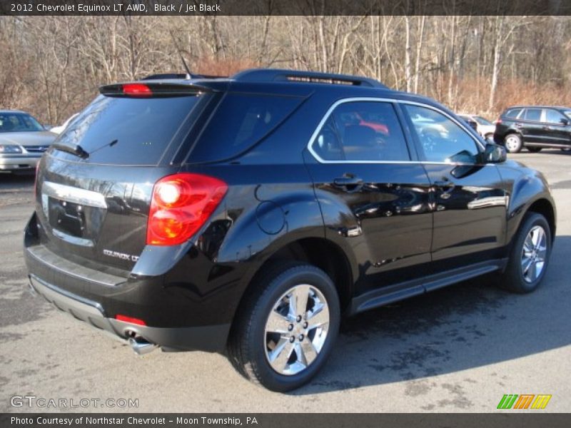Black / Jet Black 2012 Chevrolet Equinox LT AWD