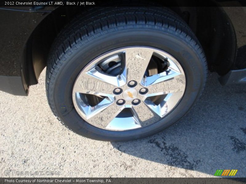 Black / Jet Black 2012 Chevrolet Equinox LT AWD