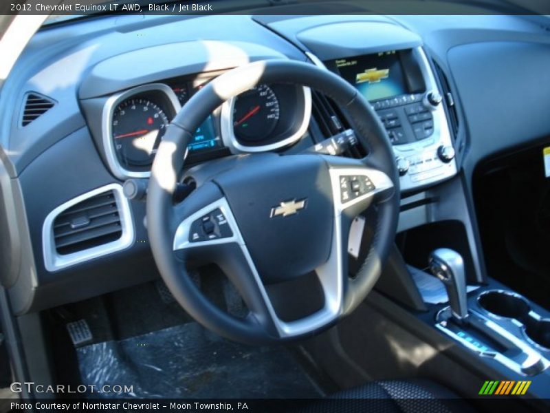 Black / Jet Black 2012 Chevrolet Equinox LT AWD