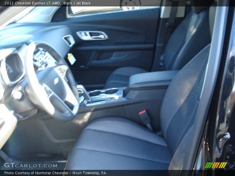 Black / Jet Black 2012 Chevrolet Equinox LT AWD