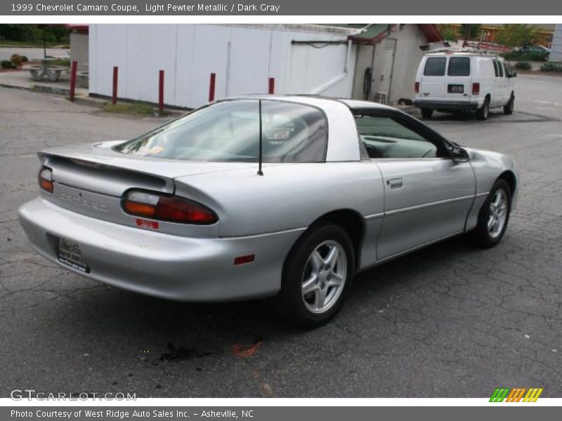 Light Pewter Metallic / Dark Gray 1999 Chevrolet Camaro Coupe