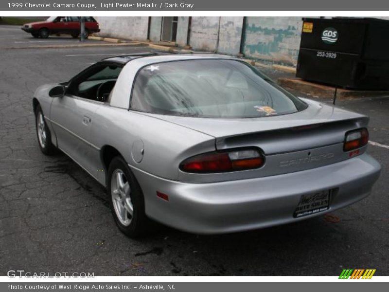 Light Pewter Metallic / Dark Gray 1999 Chevrolet Camaro Coupe
