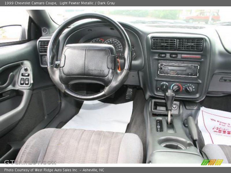 Light Pewter Metallic / Dark Gray 1999 Chevrolet Camaro Coupe