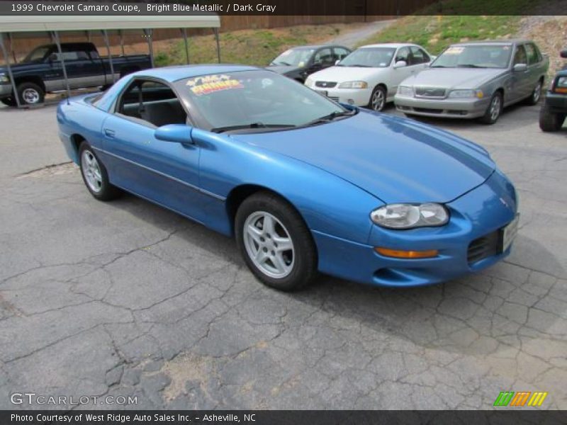 Bright Blue Metallic / Dark Gray 1999 Chevrolet Camaro Coupe