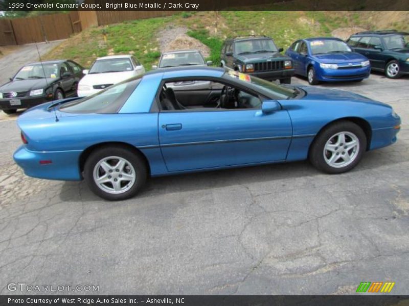 Bright Blue Metallic / Dark Gray 1999 Chevrolet Camaro Coupe