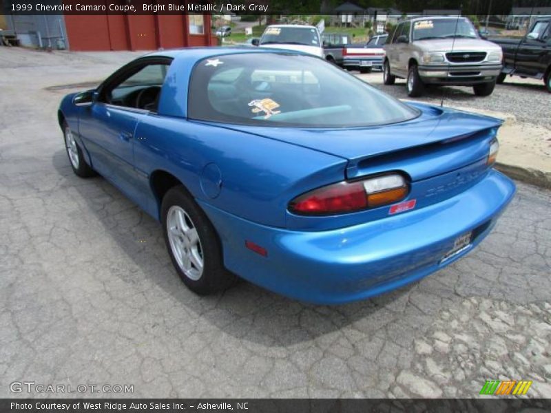 Bright Blue Metallic / Dark Gray 1999 Chevrolet Camaro Coupe
